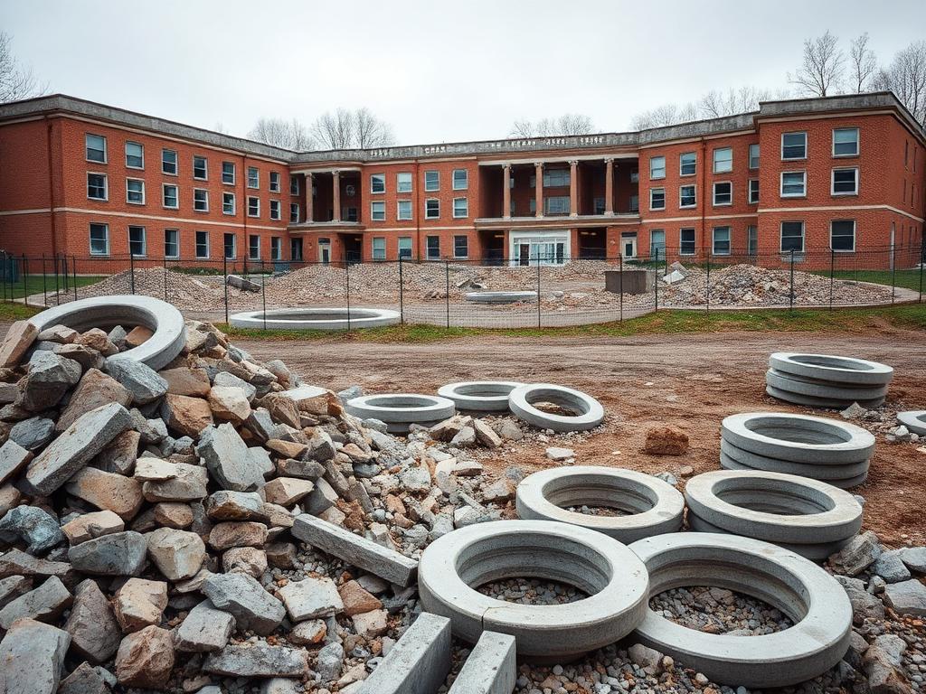 Rückbau Schulgebäude Meißen – Komplettpaket