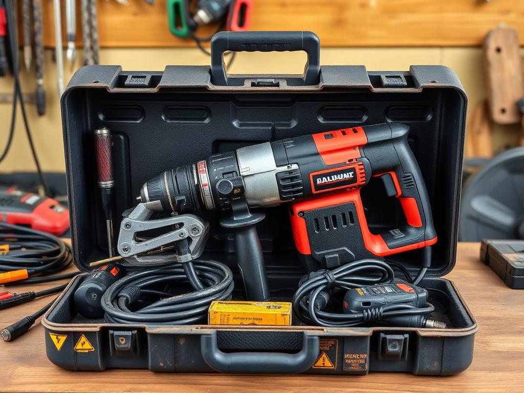 Bohrhammer SDS-max inkl. Meißelsatz