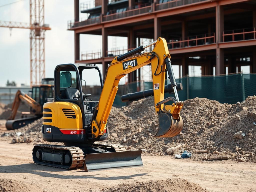 Minibagger 1,8 t – einsatzbereit, mit 3 Löffeln